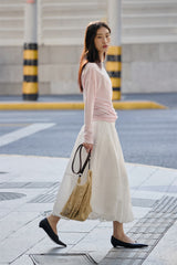 Women's A-Line Bubble Skirt