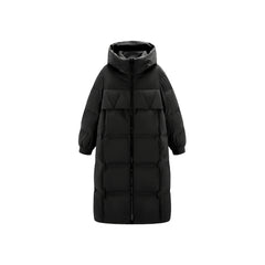 Women's Hooded Extra Long Warm Puffer Jacket