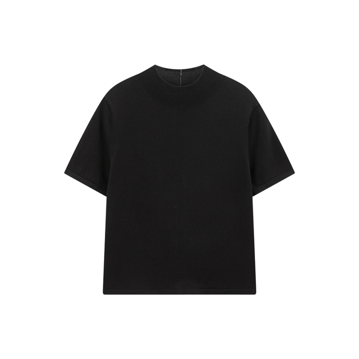 Women's Acetate Half Turtleneck Soul Knit Top