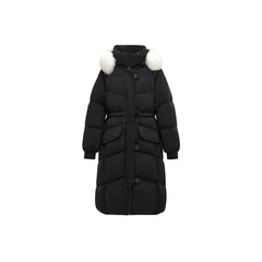 Women's Parka Down Coat With Fox Fur Collar