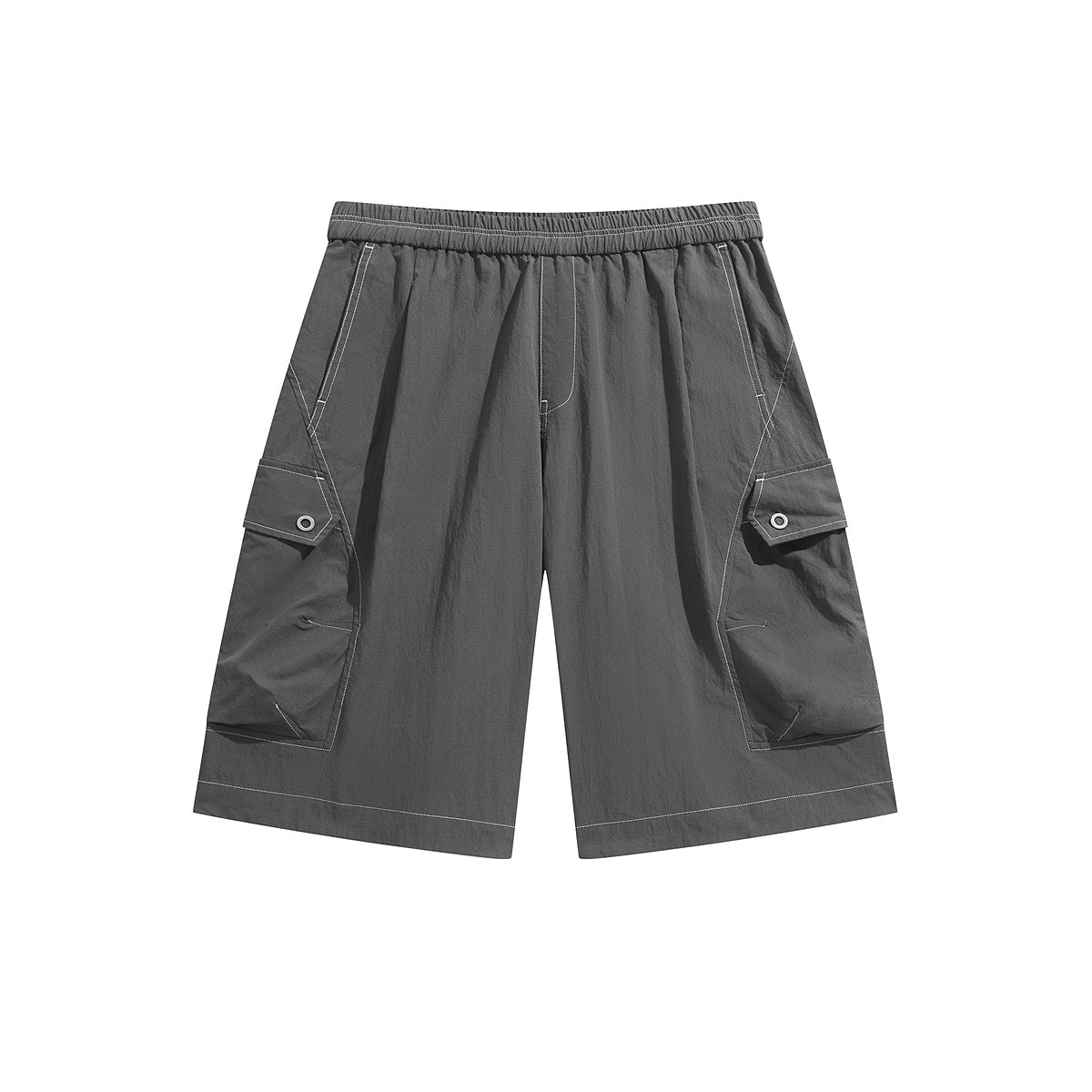 Men's Utility Cargo Shorts with 3D Pockets