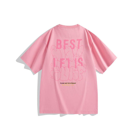 *US Final Sale* Men's NiceT Embroidered Short Sleeve T-Shirt