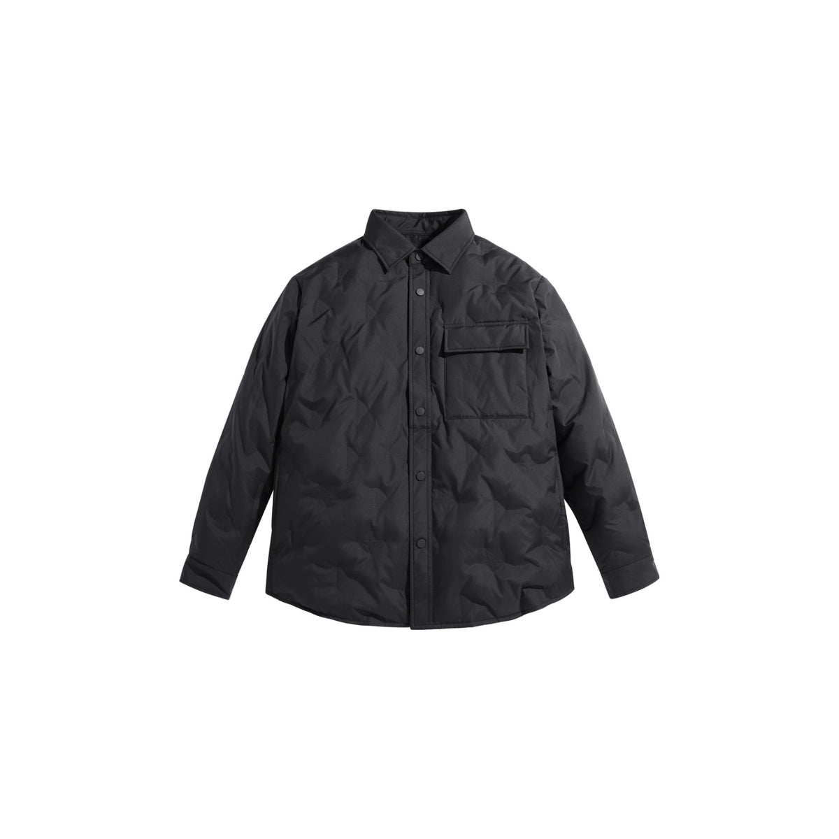 Men's Quilted Shirt Puffer Jacket