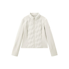 Women's Cropped Slim-Fit Down Jacket