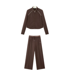 Women's Casual Tencel Flowing Sweatshirt Set