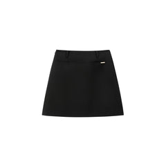 Women's High-Waist Cropped A-Line Blazer Skirt