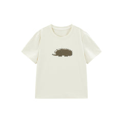 Women's Animal Embroidery T-Shirt
