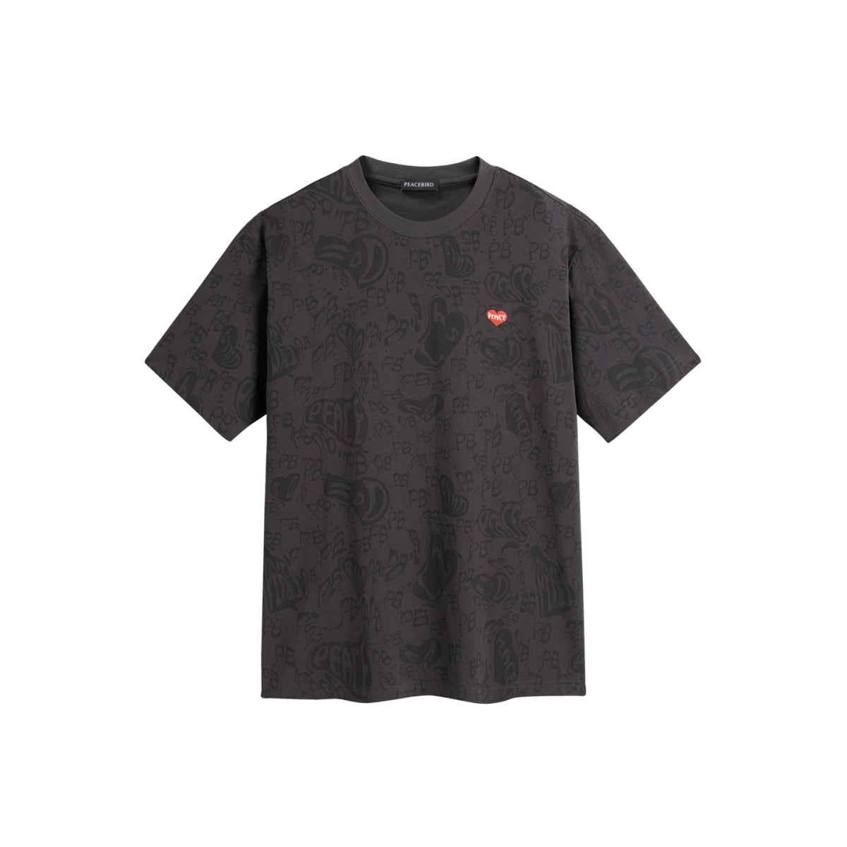 Men's Gary Heavyweight Allover Print T-Shirt