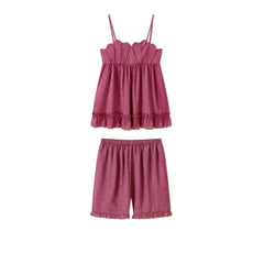 Women's Iridescent Shell Camisole Loungewear Set