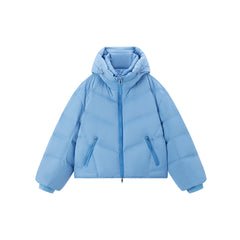 Women's Warm Waterproof Short Puffer Jacket