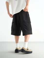 Men's Utility Cargo Shorts with 3D Pockets