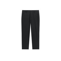 Men's Tencel Seersucker Cropped Tapered Pants