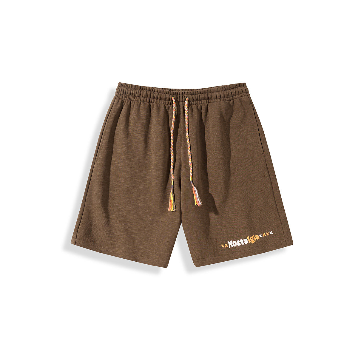 Men's Contrast Drawstring Sports Shorts