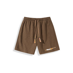 Men's Contrast Drawstring Sports Shorts