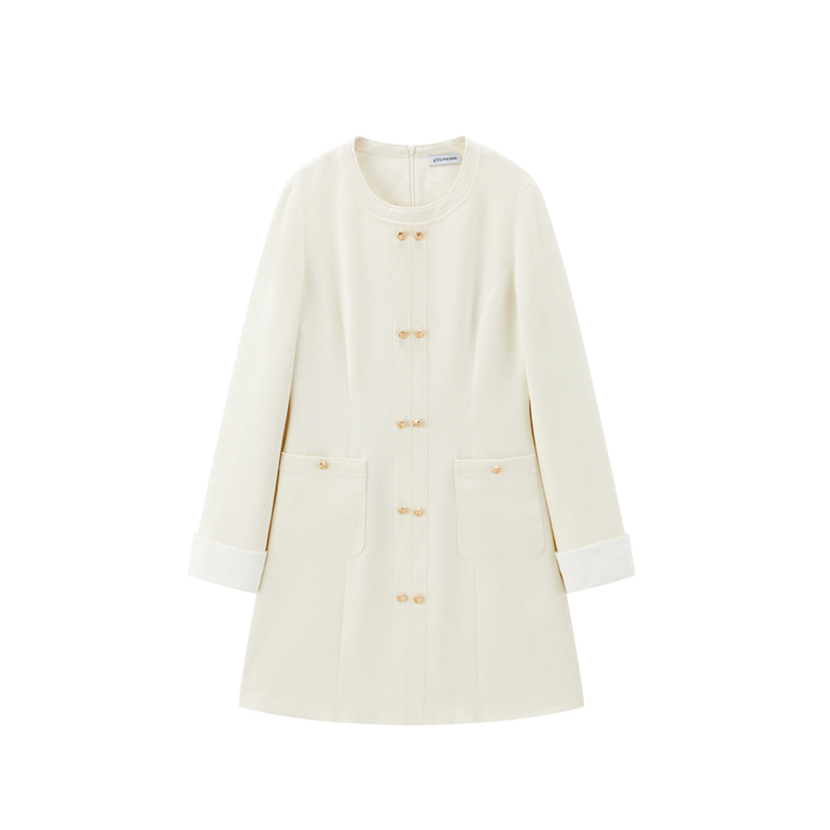 Women's Tweed-Inspired Minimal Dress