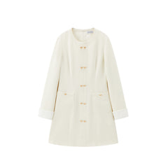 Women's Tweed-Inspired Minimal Dress
