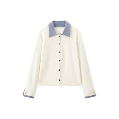 Women's Colorblock Layered-Look Knit Cardigan