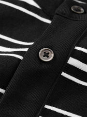 Men's Contrast-Stripe Long-Sleeve T-Shirt