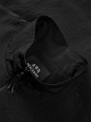 Men's Oversized High-Street Stand-Collar Jacket