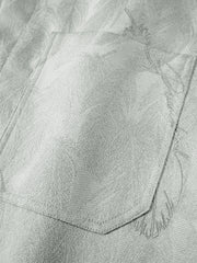 Men's Allover Textured Jacquard Shirt