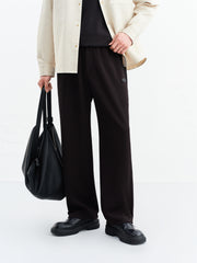 Men's Jacquard Drawstring Casual Pants