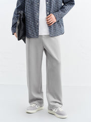 Men's Solid Drawstring-Waist Casual Pants
