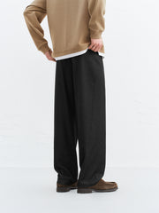 Men's Textured Straight-Leg Casual Pants