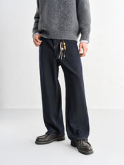 Men's Vintage Denim with Contrast Topstitching