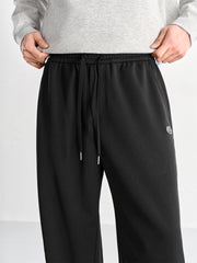 Men's Jacquard Drawstring Casual Pants