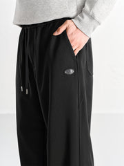 Men's Jacquard Drawstring Casual Pants