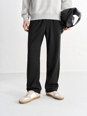Men's Jacquard Drawstring Casual Pants