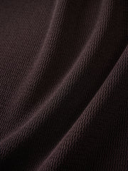 Men's Open-Collar Knit Polo Shirt