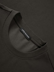 Men's Solid Embroidered T-Shirt