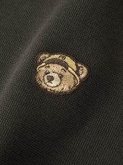 Men's Solid Embroidered T-Shirt