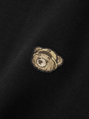Men's Solid Embroidered T-Shirt