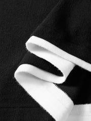 Men's Henley Collar Knit T-Shirt