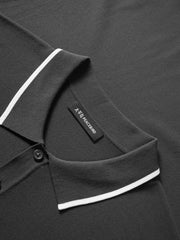 Men's Old Money Striped Polo Shirt