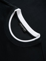 Men's Layered-Look Embroidered Waffle T-Shirt