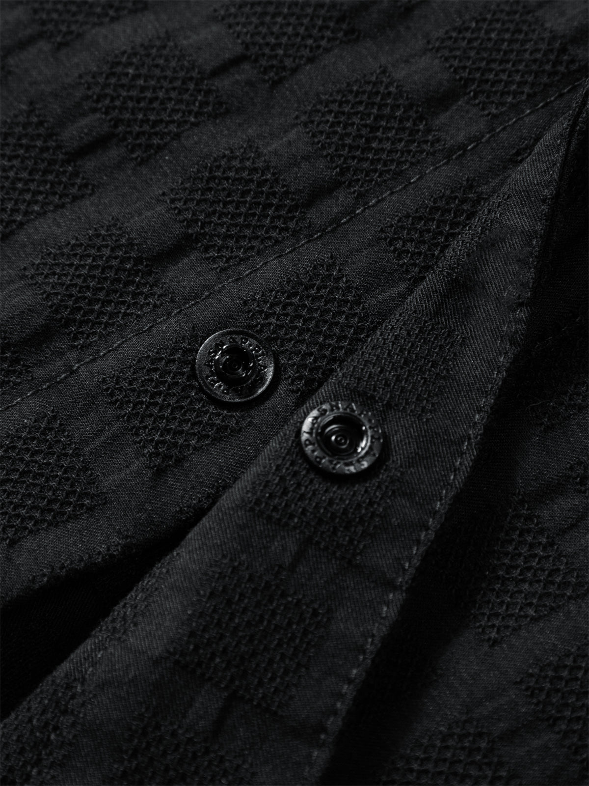 Men's Plaid Jacquard Shirt