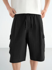 Men's Utility Cargo Shorts with 3D Pockets
