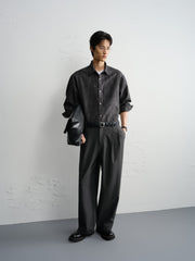 Men's Casual Oil-Painting Texture Shirt