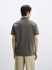 Men's Cooling Polo Shirt with Chest Embroidery