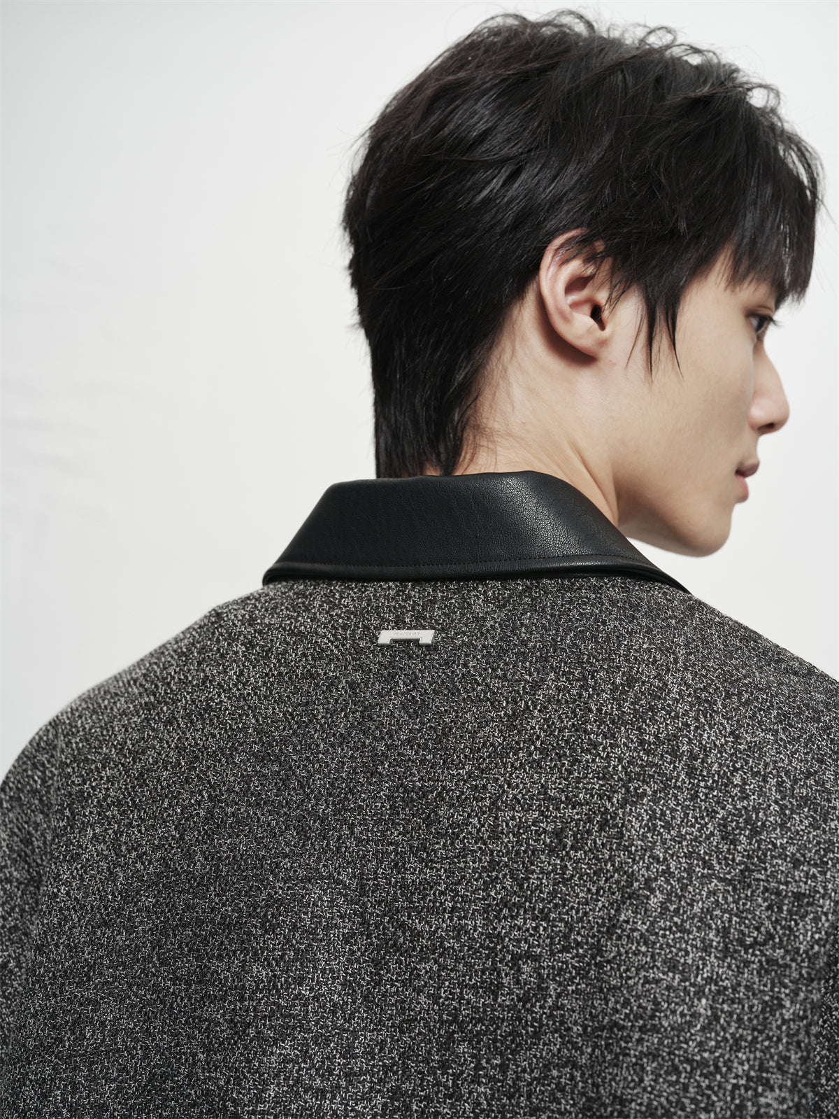 Men's Tweed-Texture Jacket