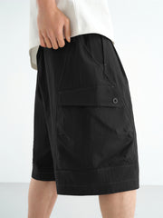 Men's Utility Cargo Shorts with 3D Pockets