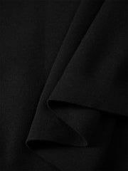 Men's Solid Knit T-Shirt in Lyocell-Silk Blend