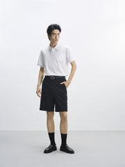 Men's Cooling Embroidered Shorts