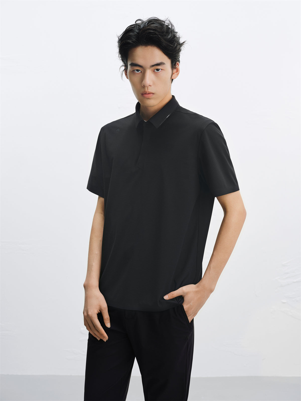 Men's Bonded Knit Polo Shirt