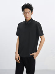 Men's Bonded Knit Polo Shirt