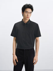 Men's Bonded Knit Polo Shirt