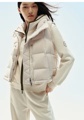 Women's Stand-Collar Down Vest